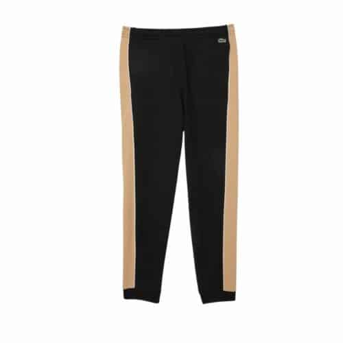 LACOSTE Pantalon color-block black