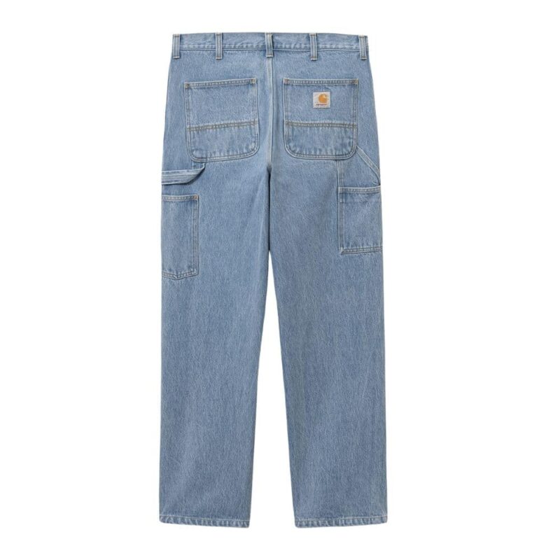 jeans homme carthartt wip single knee pant blue