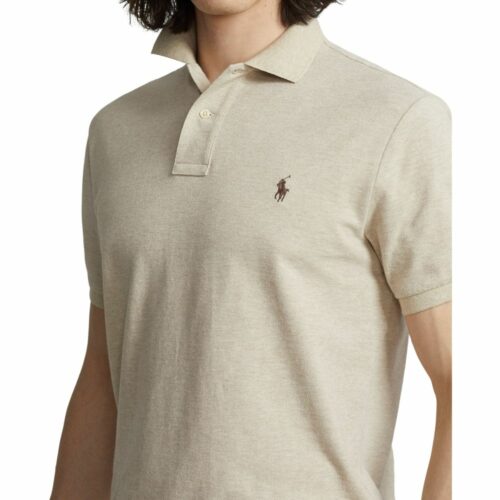 RALPH LAUREN Polo slim écru