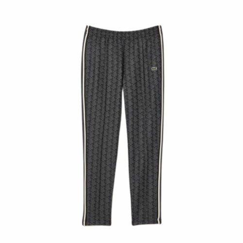 LACOSTE Pantalon jacquard Paris noir