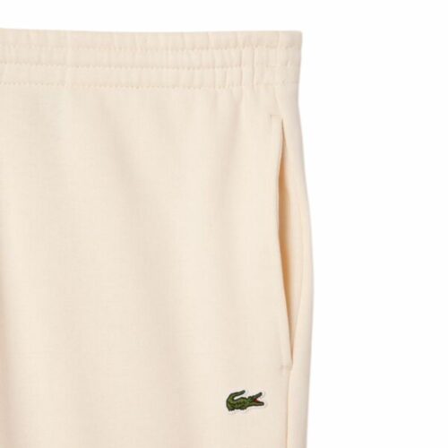 LACOSTE Pantalon coton bio écru