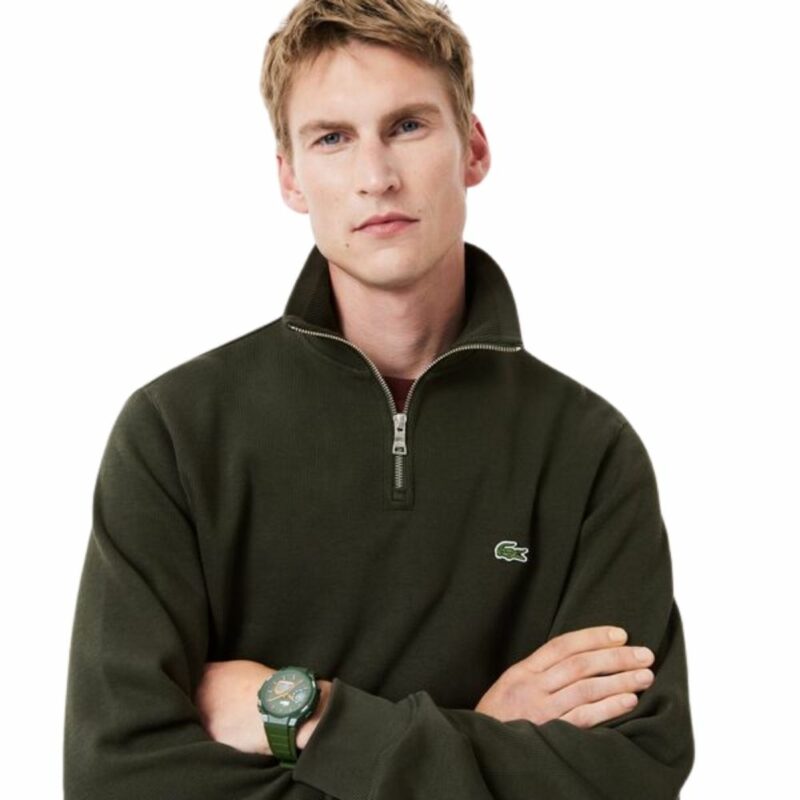 pull en coton interlock lacoste