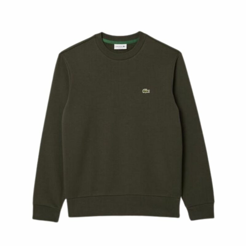 pull lacoste kaki