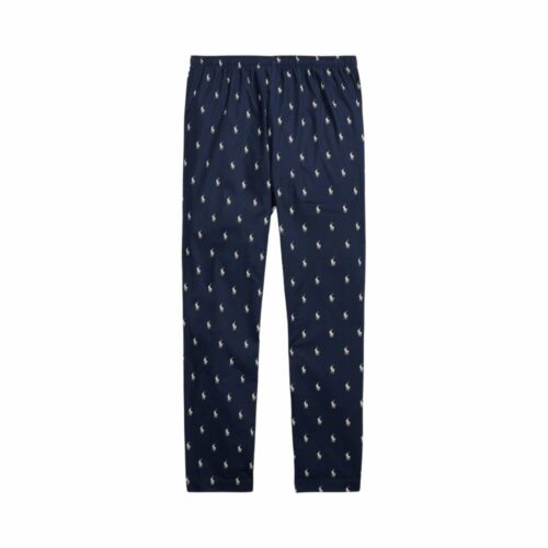 RALPH LAUREN Pantalon léger imprimé marine