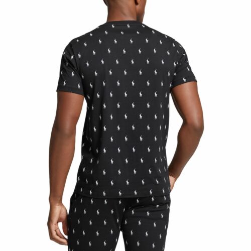 RALPH LAUREN Pantalon léger imprimé black