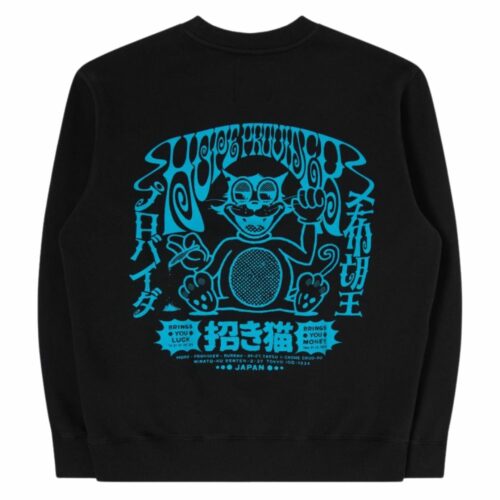 EDWIN Hope sweat black col rond