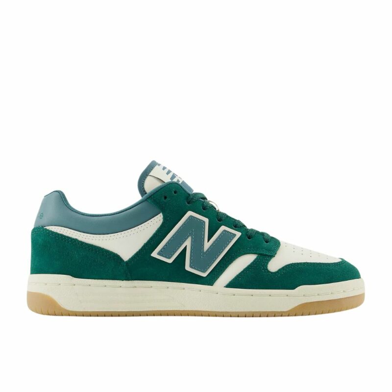 basket new balance BB480 green vert en cuir pour homme chez Sport Aventure à Orange