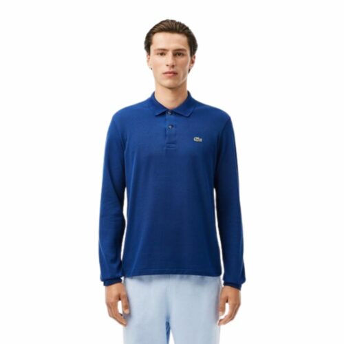 LACOSTE Polo classic bleu M. Longues