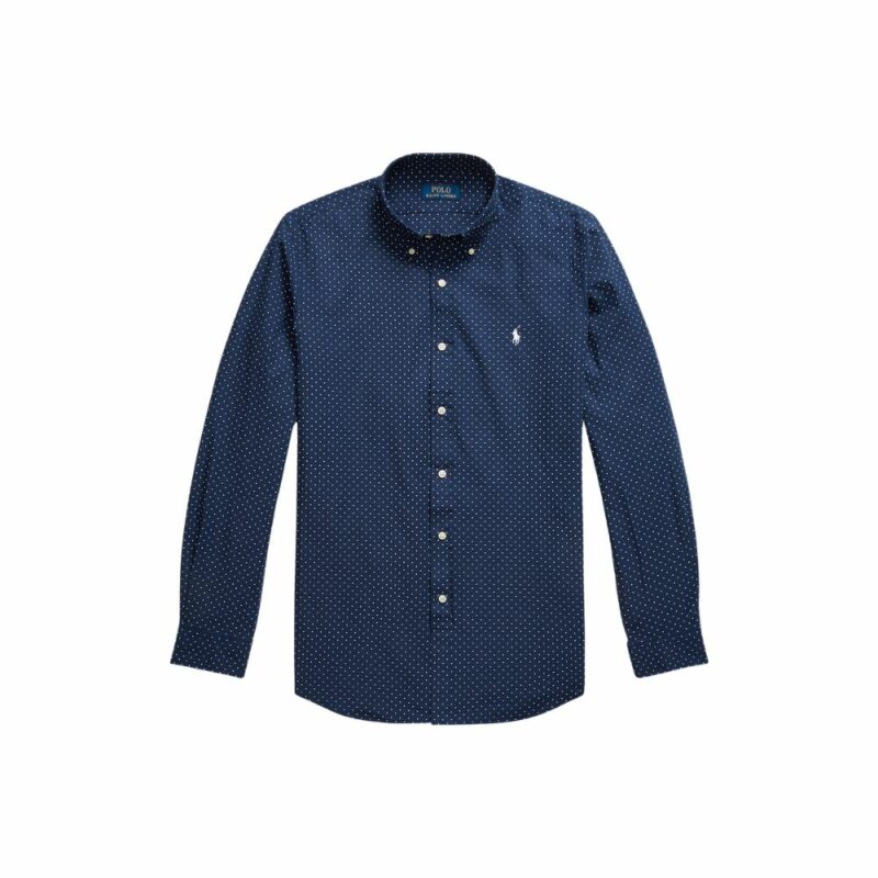 chemise à pois ralph lauren navy chez sport aventure à Orange