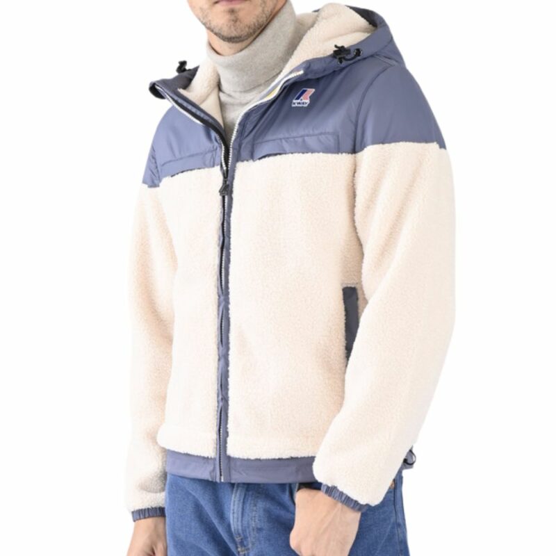 veste courte en sherpa Jildaz orsetto k-way