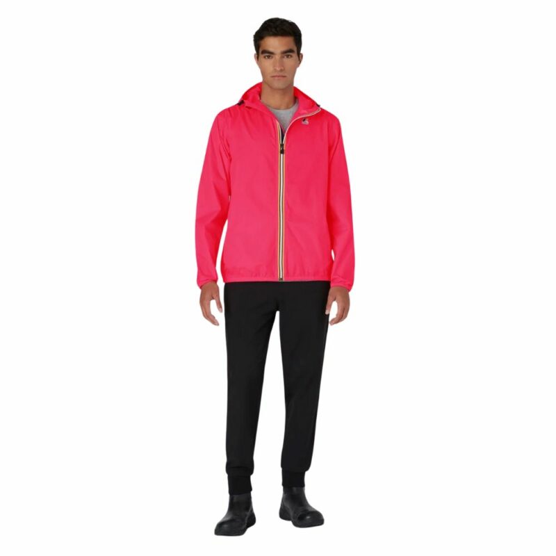 coupe vent k-way rose homme femme