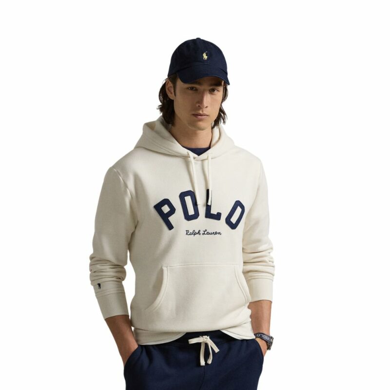 SWEAT polo ralph lauren à capuche cream chez sport aventure à Orange