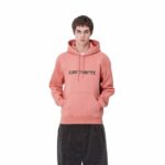 CARHARTT Hooded Sweat dusty rose