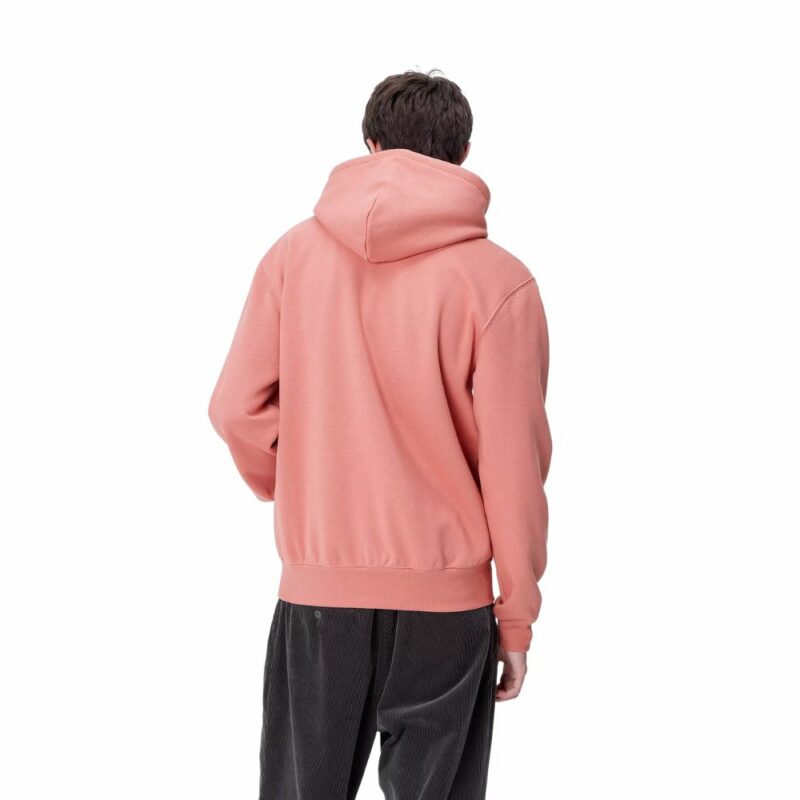 hooded carhartt sweat rose à capuche