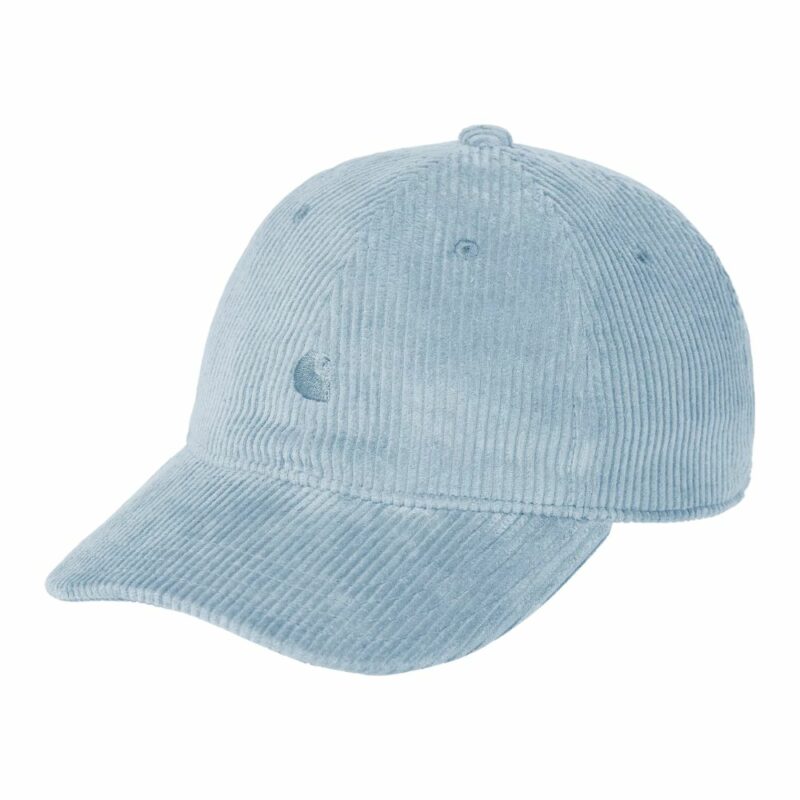 casquette Carhartt wip en velours harlem bleu ciel chez sport aventure à Orange