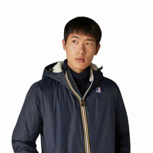 K-WAY Eiffel Orsetto navy veste longue