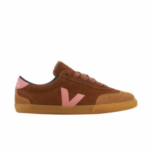 VEJA Volley suede make my lemonade cognac femme