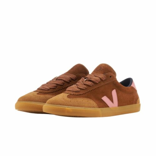 VEJA Volley suede make my lemonade cognac femme