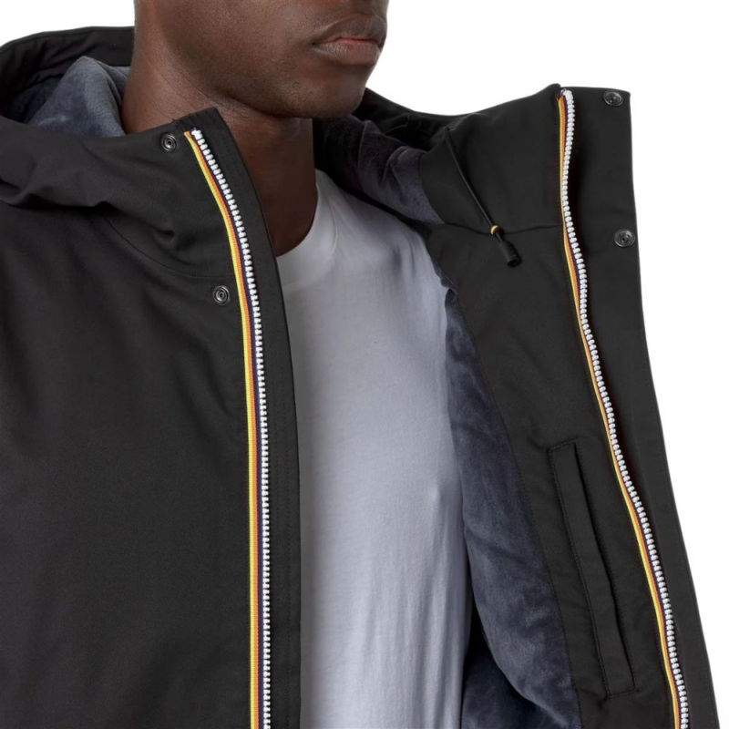 veste k-way jacko noir pour homme