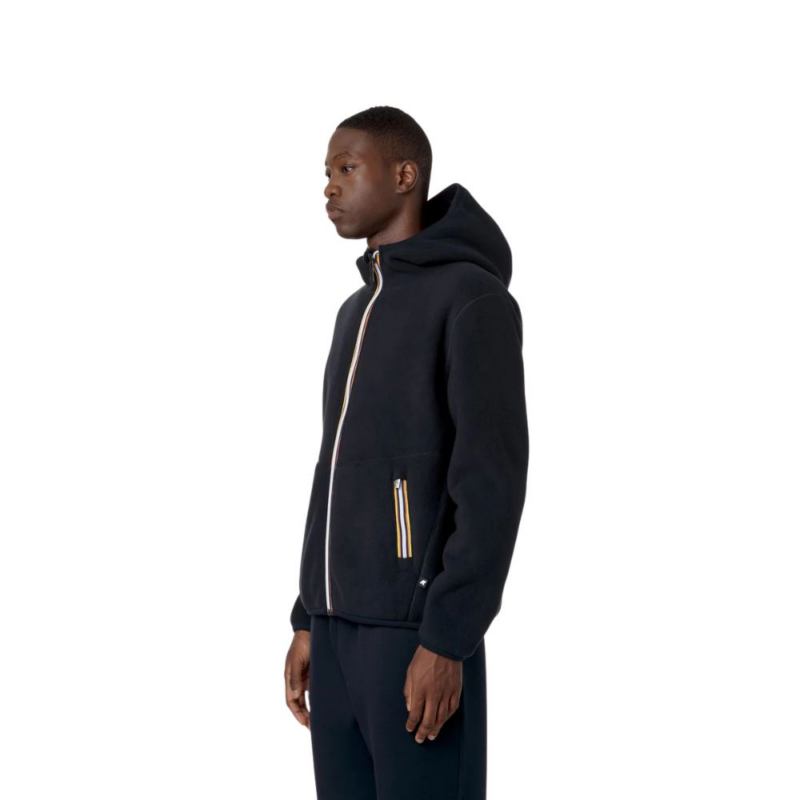 blouson k-way pour homme noir à capuche jacko