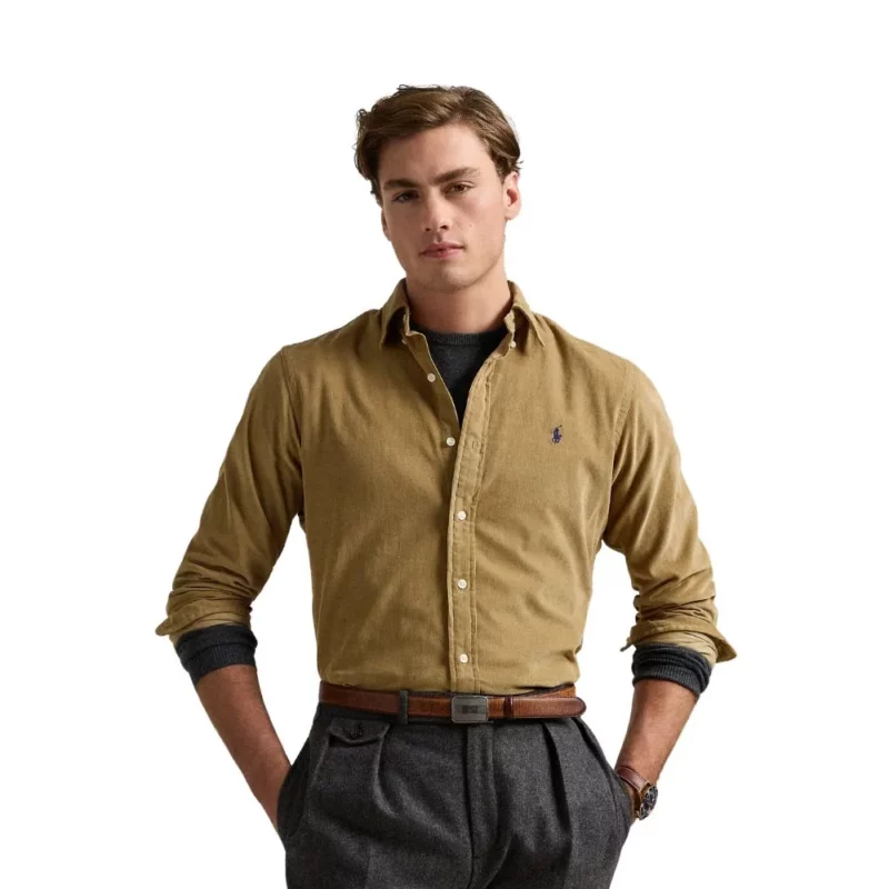 chemise en velours ralph lauren bronze chez sport aventure à Orange