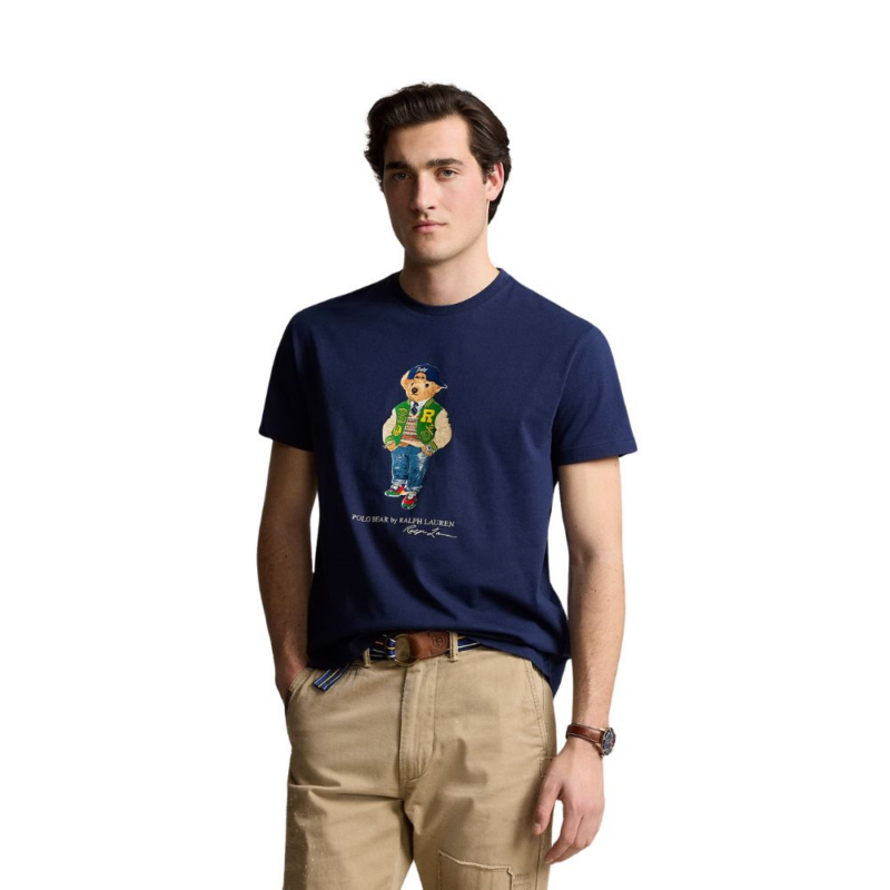 t-shirt bear Ralph lauren marine pour homme et femme chez sport aventure à Orange