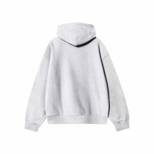 CARHARTT Hooded Label script ash heather