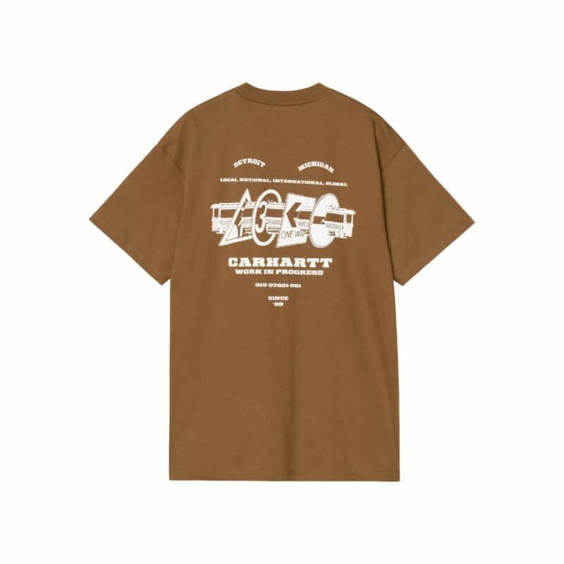 t-shirt logo dos carhartt