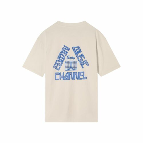 EDWIN T-shirt Enjoy music cream