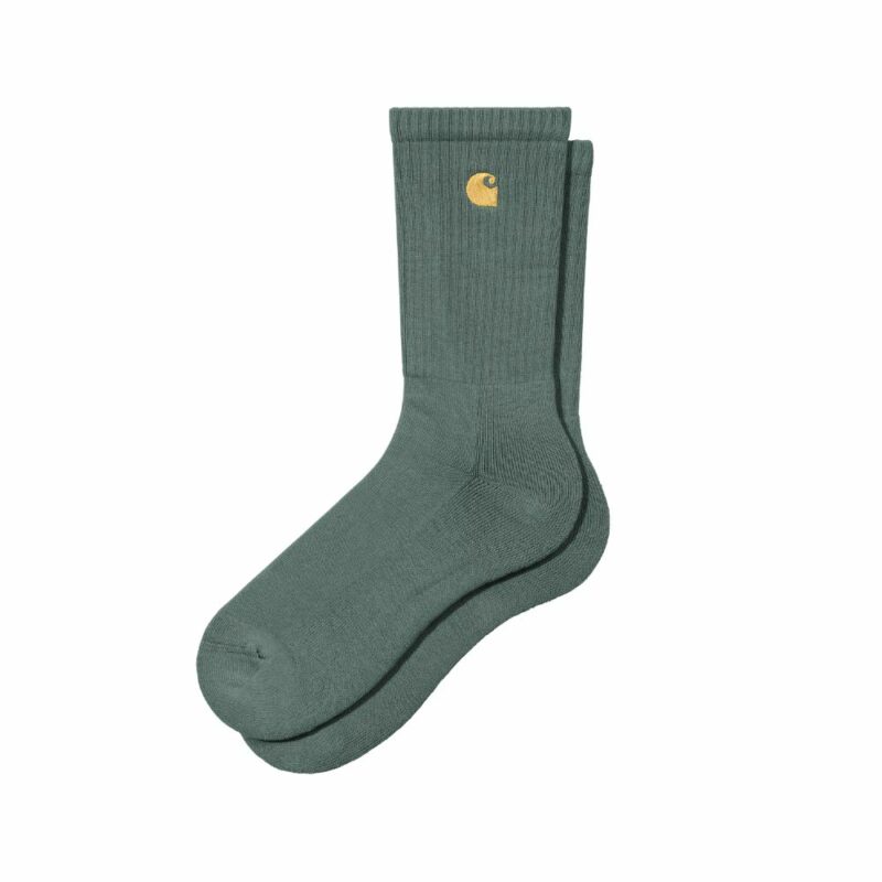 CARHARTT Chase socks vert pine CHAUSSETTES Carhartt wip vert en coton chez Sport Aventure à Orange