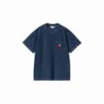CARHARTT WIP t-shirt Ingo pocket dark blue
