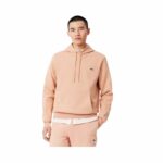 LACOSTE Sweat capuche beige rosé