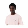lacoste t-shirts homme rose loose