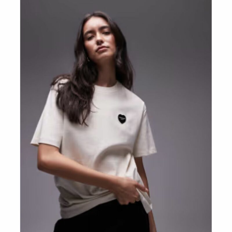 t-shirt ingop femme creme carhartt wip