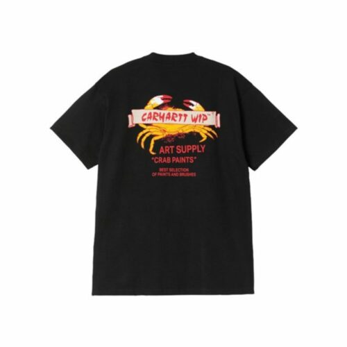 CARHARTT WIP t-shirt Crab paint black