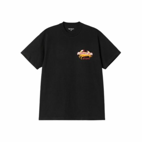 CARHARTT WIP t-shirt Crab paint black