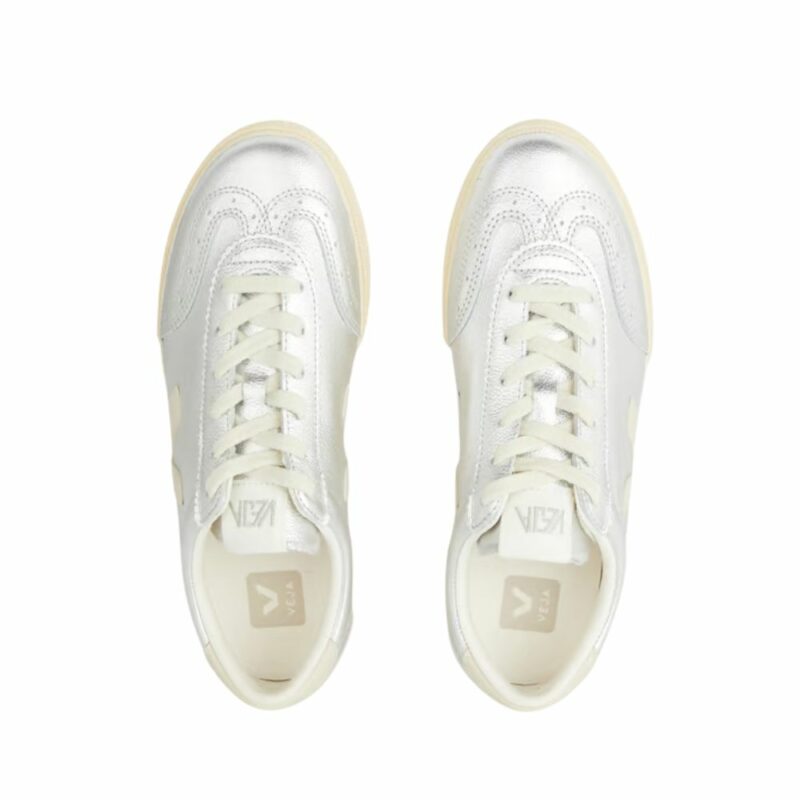 veja basket femme en cuir volley silver