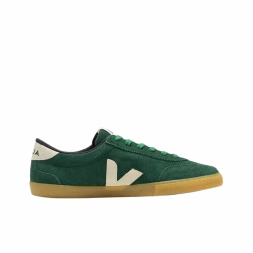 VEJA Volley suede vert poker