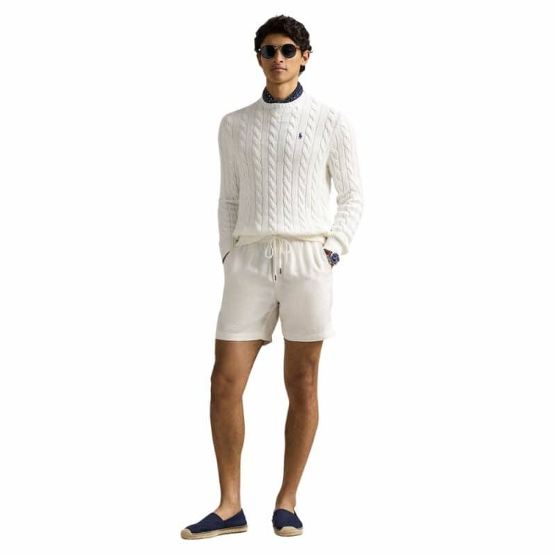ralph lauren pull torsadé homme