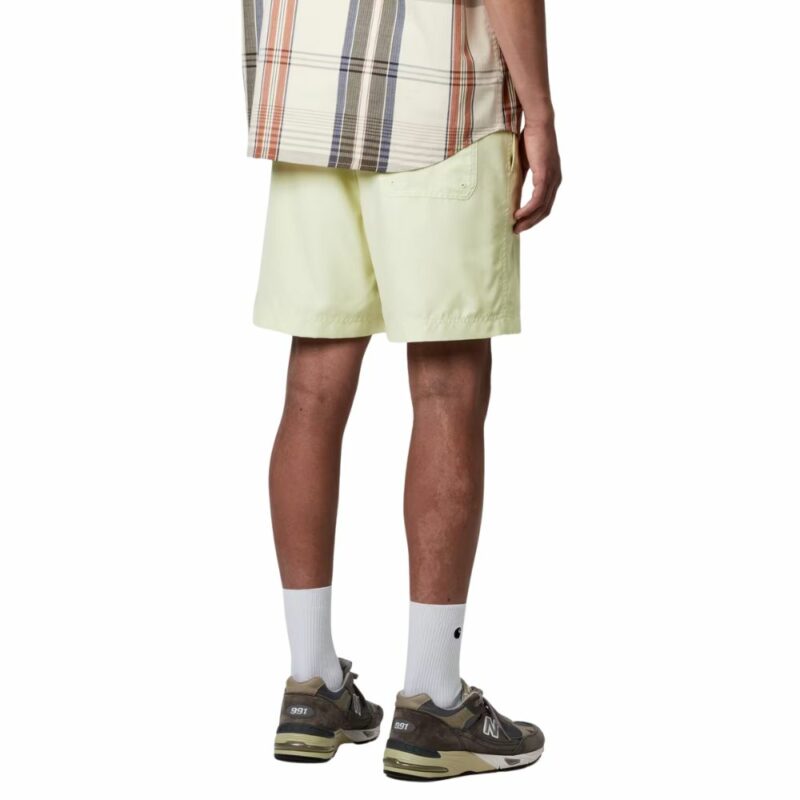 short de bain carhartt chase swim vert artichaut