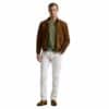 t-shirt kaki ralph lauren en coton