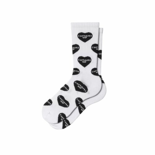 CARHARTT WIP Heart socks white