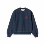 CARHARTT WIP Ingo dark blue col rond women