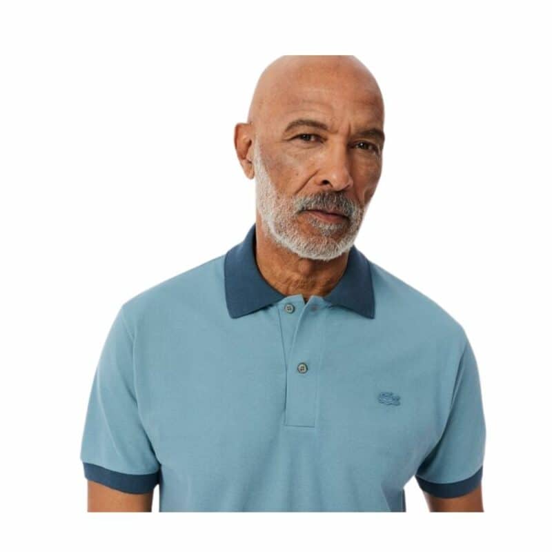 lacoste polo dégradé bleu