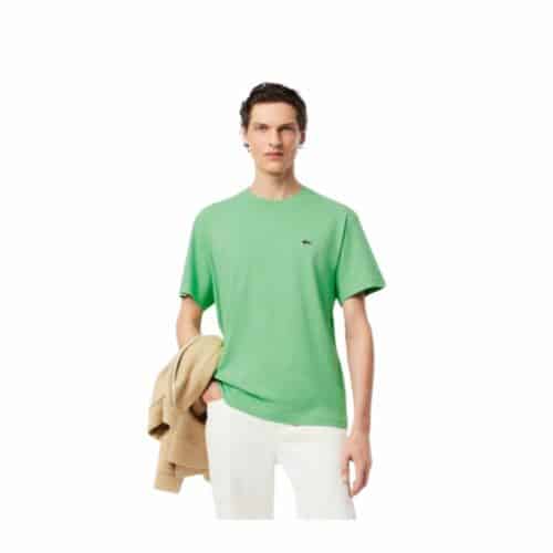 LACOSTE T-shirt coton vert