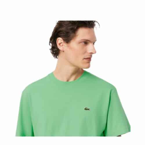 LACOSTE T-shirt coton vert