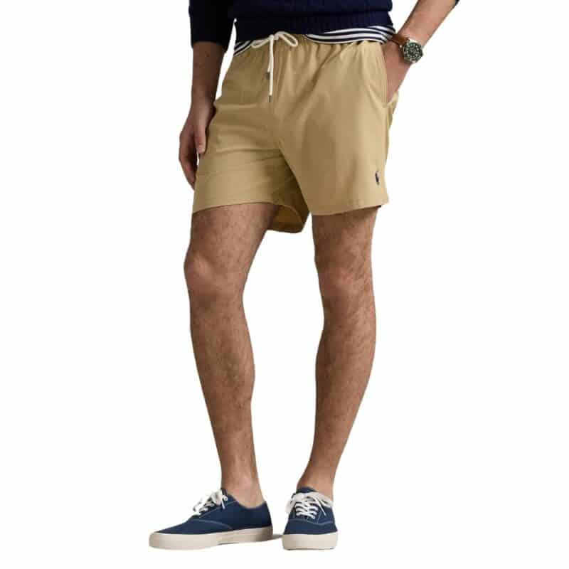 short de bain ralph lauren beige chez sport aventure à Orange