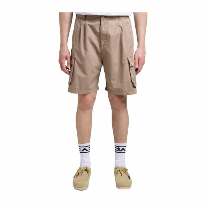 short en coton edwin ringe beige