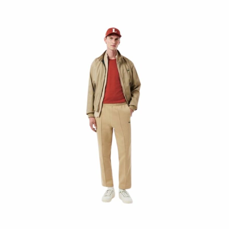 lacoste t-shirt uni terracotta