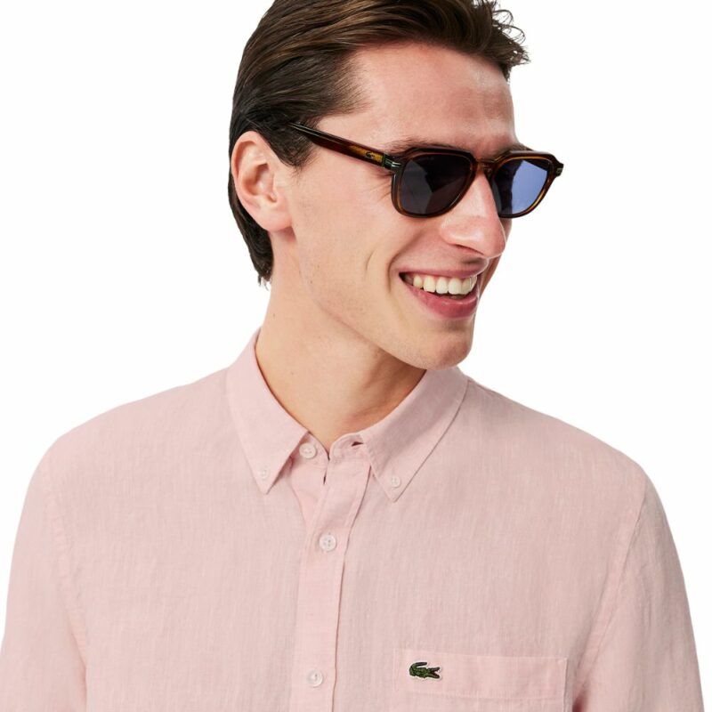 lacoste chemise en lin